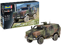 Сборная модель Revell Бронеавтомобиль ATF Dingo 1 уровень 4 масштаб 1:72 (RVL-03345)