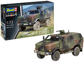 Збірна модель Revell Бронеавтомобіль ATF Dingo 1 рівень 4 масштаб 1:72 (RVL-03345)