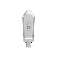 Накопитель USB Flash Drive XO U50 USB3.0+Type C 256GB Цвет Стальной
