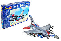 Сборная модель Revell Истребитель F-16C Fighting Falcon уровень 4 масштаб 1:144 (RVL-03992)