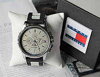 Чоловічий наручний годинник Tommy Hilfiger black&silver