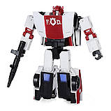 Трансформер 323-4 Робот 15 см Машина снігоход, фото 2