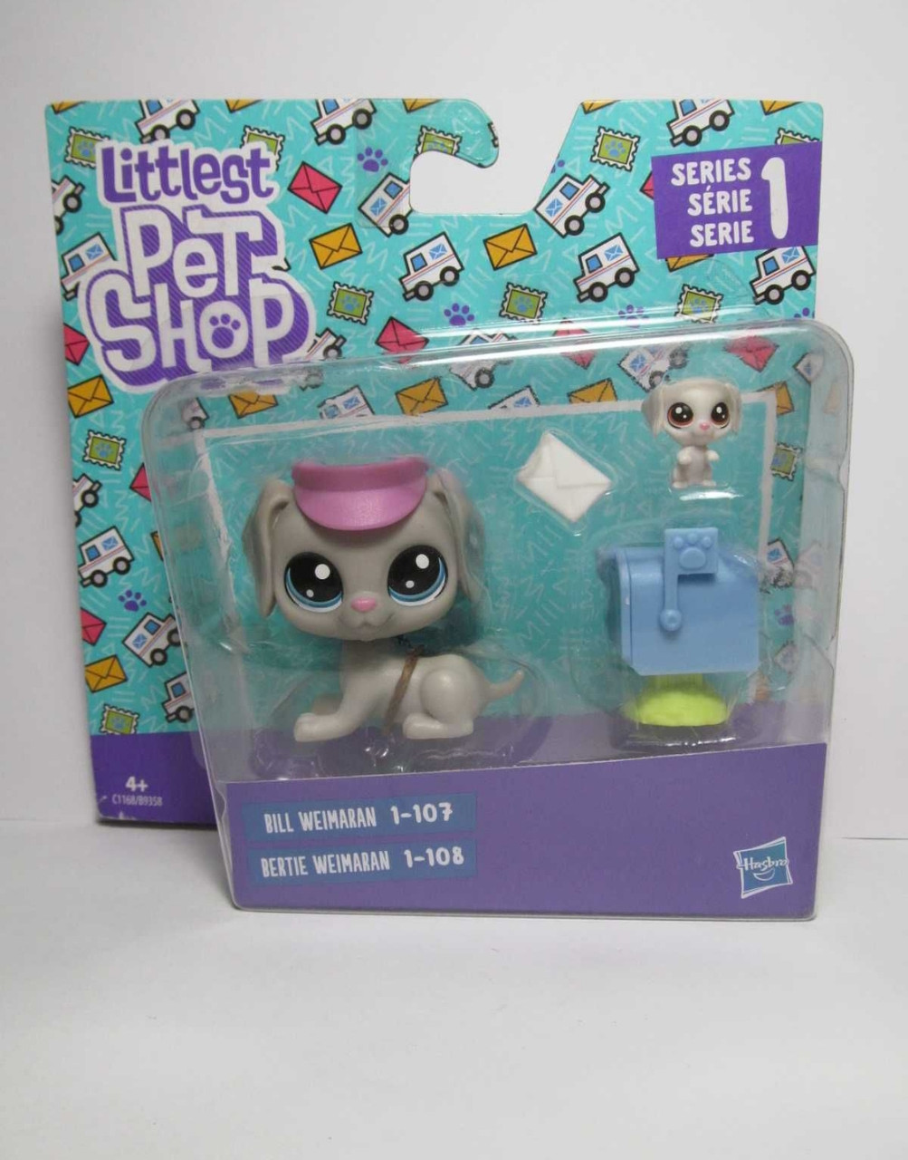 Littlest Pet Shop LPS ЛПС Пет Шоп ексклюзивна фігурка собачка та цуценя