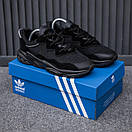 Кросівки чоловічі чорні Adidas Ozweego Adiprene Black (14739), фото 4