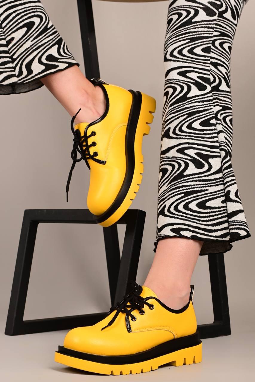 Туфлі жіночі жовті Т1710 Уцінка (читайте опис) продаж