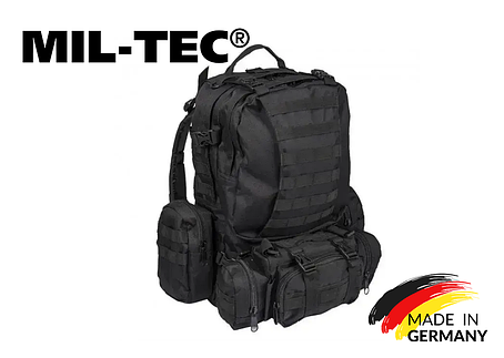 Тактичний рюкзак Mil-Tec Defense Pack Assembly 36 л 32 x 24 x 52 см Black 14045002, фото 1
