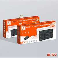 Беспроводная Клавиатура и Мышь JEQANG JB-322 Цвет Черный