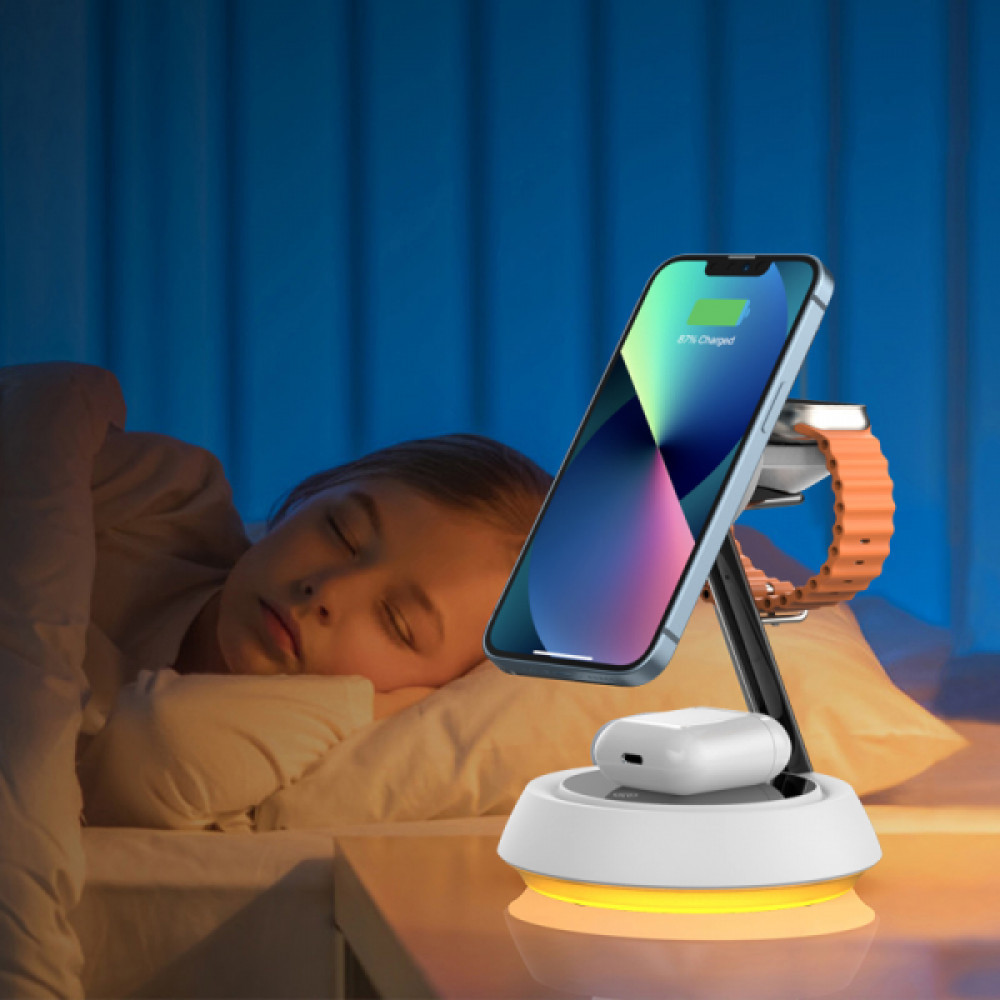 Беспроводное зарядное устройство Wireless Charger WiWU Wi-W002 - фото 6 - id-p2084011044