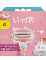 Gillette Venus Comfortglide Spa Breeze XL (8 шт) змінні леза | касети |картриджі для бритви