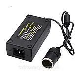 Адаптер з 220V на 12V прикурювач із гніздом 15 А для живлення електроніки, фото 2