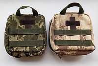 Подсумок медицинский тактический/тактическая сумка-аптечка с системой Molle