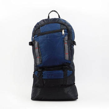 Рюкзак турист спортивний дорожній тканинний на блискавці з кишенями 60*36 см у різних кольорах Cans