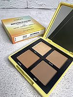 Палитра для контурирования 3в1 TopFace Maestro Academy Mineralist Contour 2