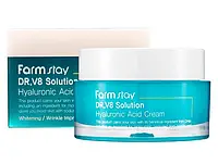 Интенсивно увлажняющий крем для лица с гиалуроновой кислотой FarmStay DR.V8 Solution Hyaluronic Acid Cream, 50