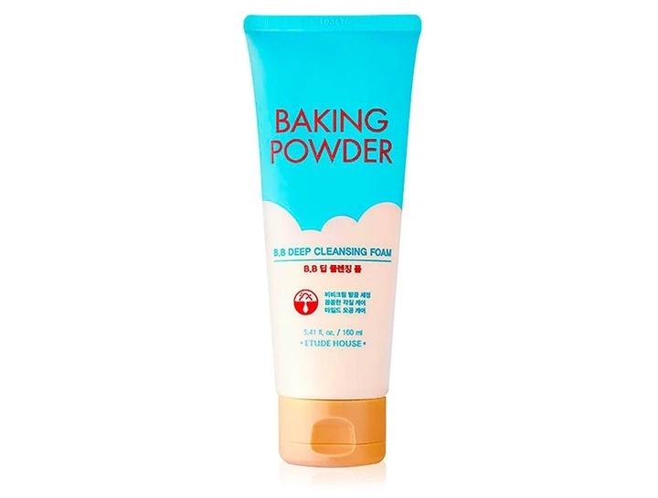 Пінка для глибокого очищення шкіри обличчя Etude House Baking Powder B. B Deep Cleansing Foam, 160мл