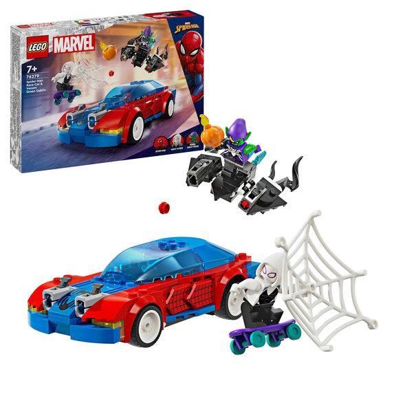 Конструктор Лего Марвел Перегоновий автомобіль Людина-павук Lego Marvel Spider-Man 76279