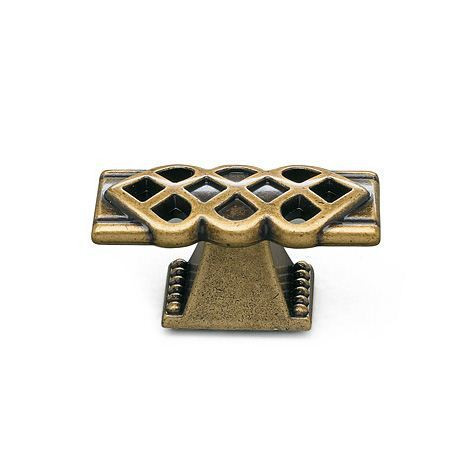 Ручка-кнопка Artisan Classico сучасна класика URB-24-52 антична бронза, фото 1