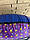 Тюбінг надувний / Ватрушка / Надувні санки ПВХ діаметром 100 см., Корона синя Velo, фото 5