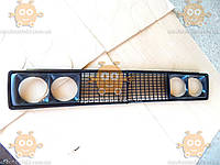 Решетка радиатора ВАЗ 2103, 2106 черная с очками ПЛАСТИК в сборе (пр-во Сызрань) ПД 29106 27357 АГ 2118