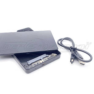 Зовнішня кишеня для HDD 2.5" SATA USB 2.0, фото 1