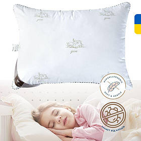 Подушка дитяча Soft Classic 40х60 см IDEIA аналог лебединого пуху штучний пух супер м'яка антиалергійна