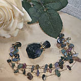 Кулон- подвес  с  натуральным моховим агатом для аромамасел, фото 6