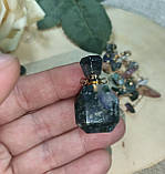 Кулон- подвес  с  натуральным моховим агатом для аромамасел, фото 5