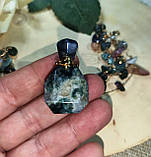 Кулон- подвес  с  натуральным моховим агатом для аромамасел, фото 2