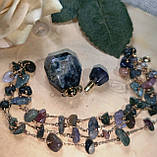 Кулон- подвес  с  натуральным моховим агатом для аромамасел, фото 3