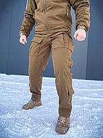 Тактические зимние штаны М-1 Койот на флисе