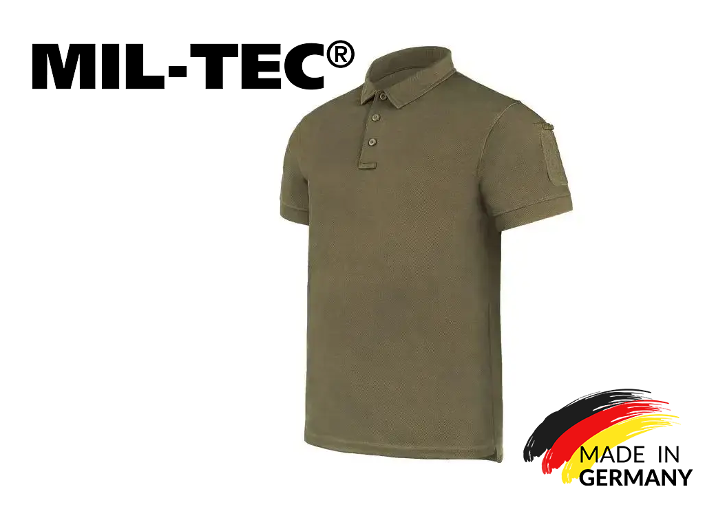 Тактична футболка поло Mil-Tec Tactical Quickdry poloshirt