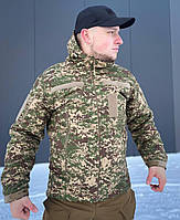 Тактическая зимняя куртка Рип-стоп Хищник на подкладке Omniheat