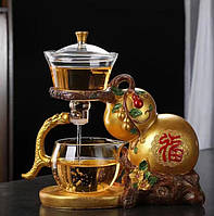 Сервиз Ленивый чай "Цветная Улоу" 350мл.