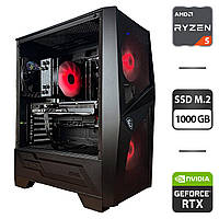 Сборка под заказ: новый игровой ПК MSI MAG Forge 100M Tower / AMD Ryzen 5 7500F (6 (12) ядра по | всё для