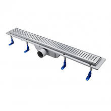 Лінійний трап Qtap Dry FB304-700 з сухим затвором 700 мм