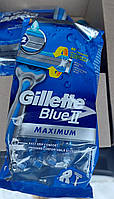 Набір одноразових станків для гоління Gillette Blue2 8 шт. в уп. Maximum