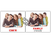 Подарунковий набір Картки Домана Англо-українська валіза Вундеркінд з пелюшок 33 набори 1386 карток методичка, фото 7