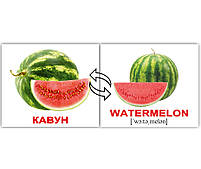 Подарунковий набір Картки Домана Англо-українська валіза Вундеркінд з пелюшок 33 набори 1386 карток методичка, фото 4
