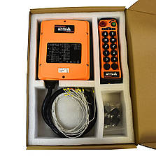 Комплект радіоуправління краном AG1000 (10 один. кнопок) 110-460V, фото 2