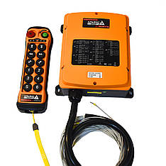 Комплект радіоуправління краном AG1200 (12 один. кнопок) DC12-24V, фото 2