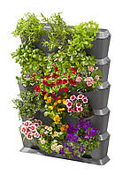 Комплект горщиків для мікрокраплинної поливу Gardena Micro-Drip-System NatureUp Set 5 Vertical з комплектом для поливу (13151-20)