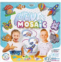 Набір креативної творчості Aqua Mosaic Аква Мозаїка АМ-01-02 Danko Toys середній дитячий 3D фігури для дітей