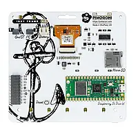 Inky Frame 4&#039;&#039; модуль с Raspberry Pi Pico W и 4&#039;&#039; дисплеем e-paper 640x400px - 7 цветов -