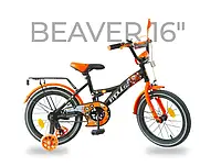 Велосипед Impuls Beaver 16 с боковыми колесами