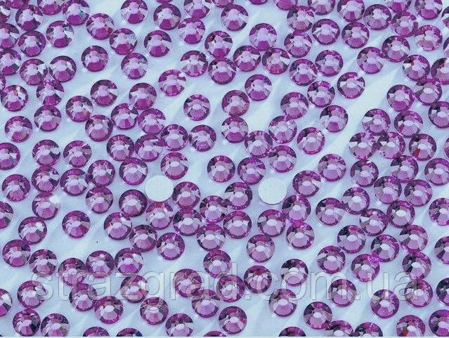 Стрази клейові Premium Violet SS12 Non-hot Fix 1440 шт. Стрази холодної фіксації