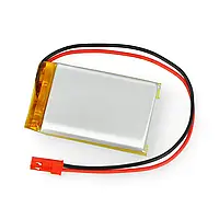 Аккумулятор Akyga 1500mAh 1S 3.7V Li-Pol - JST-BEC male + female - 50x34x8mm