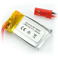 Аккумулятор Li-Pol Cellevia 250mAh 1S 3.7V - коннектор 2.54mm