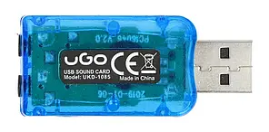 UGo Virtual 5.1 USB звукова карта - UKD-1085