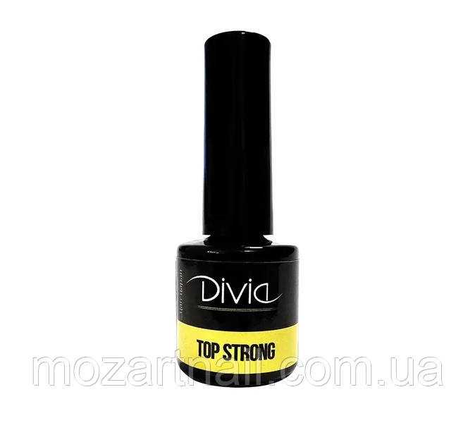 Топ надміцний без липкого шару Divia "Top Strong", Di1070, 8ml