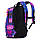 Молодіжний рюкзак, одне відділення, фронтальна кишеня, додаткові кишені, захист від вологи, різнокольоровий, фото 6